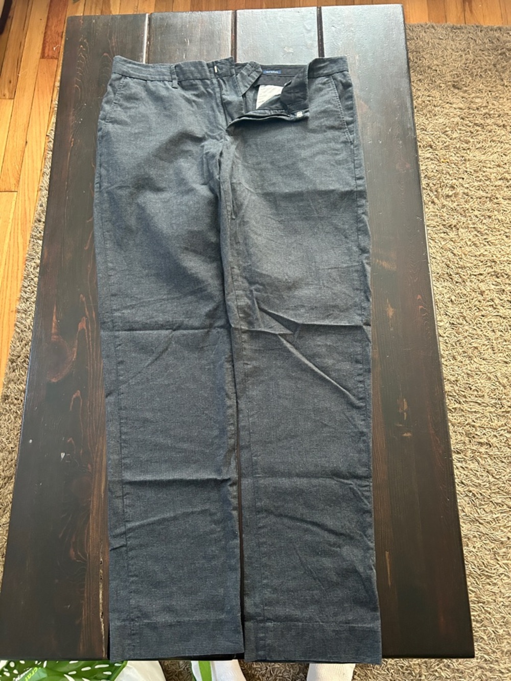 J. Crew Charcoal Gray Wool-Blend Dress Pants
